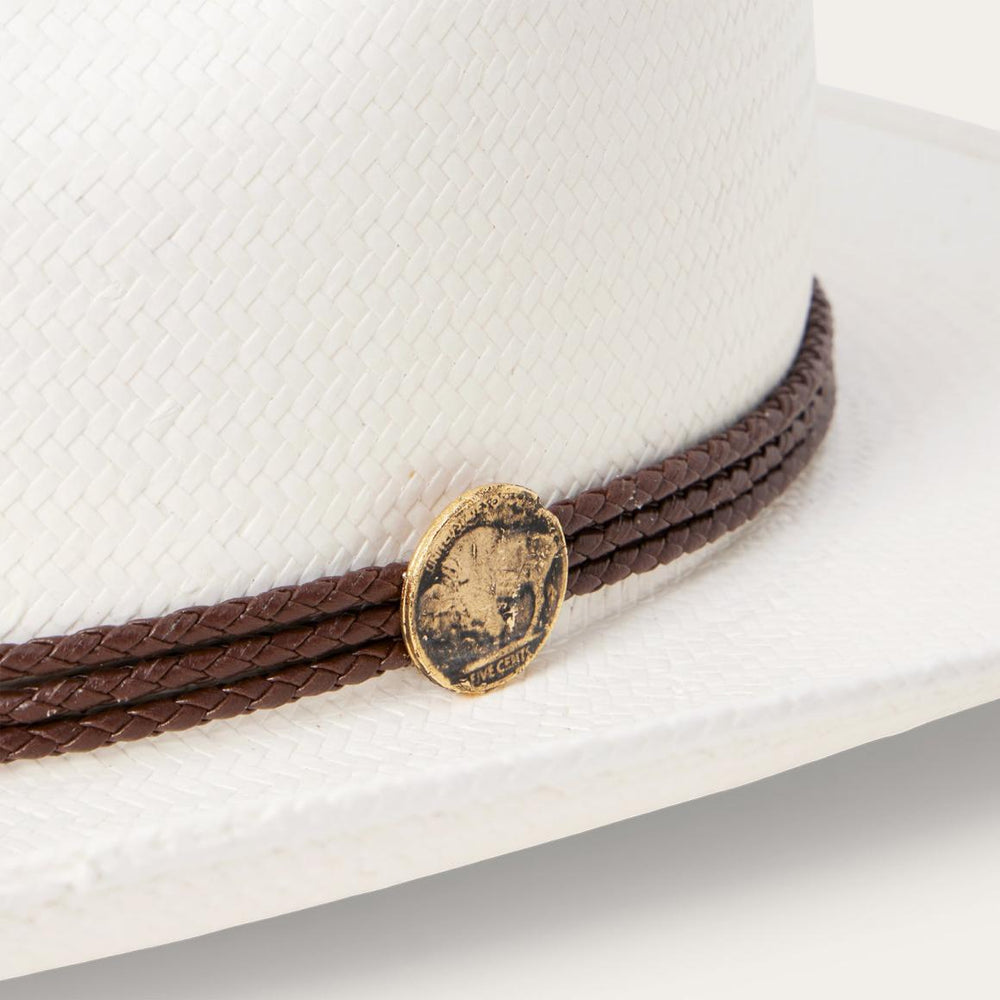Woodrow Straw Hat Bleach | Men/Women Stetson Western