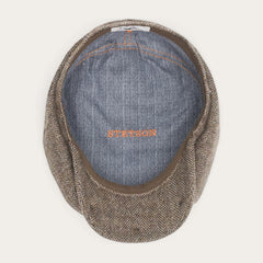 Wool Herringbone Hatteras Grey Herringbone | Men/Women Stetson Caps &amp; Truckers