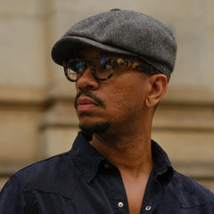 Wool Herringbone Hatteras Grey Herringbone | Men/Women Stetson Caps &amp; Truckers