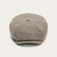 Wool Herringbone Hatteras Grey Herringbone | Men/Women Stetson Caps &amp; Truckers