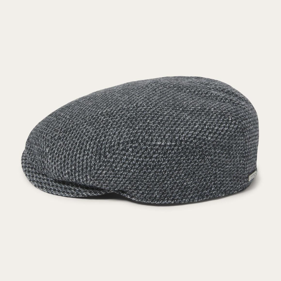 Wool Ivy Cap Grey Mix | Men/Women Stetson Caps &amp; Truckers