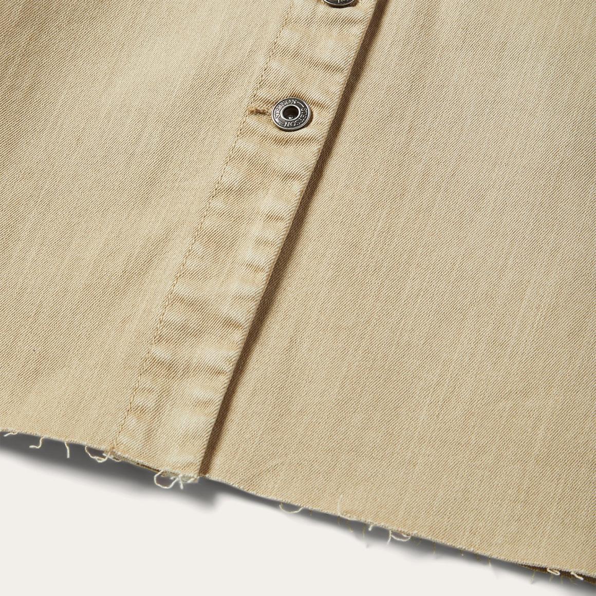 Workwear Inspired Shirt Dress Tan | Women Stetson Mini