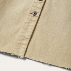 Workwear Inspired Shirt Dress Tan | Women Stetson Shirt Dresses